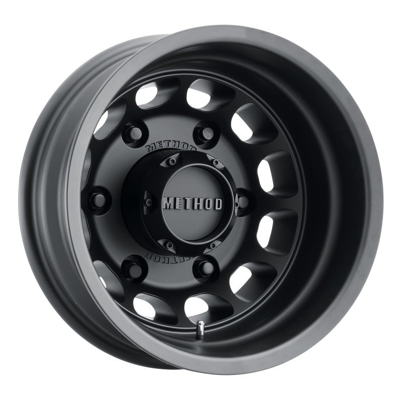 Method Wheels, Method MR901 - REAR 16x6 -134mm Offset 6x180 138.9mm CB Matte Black Wheel | MR901660685134N
